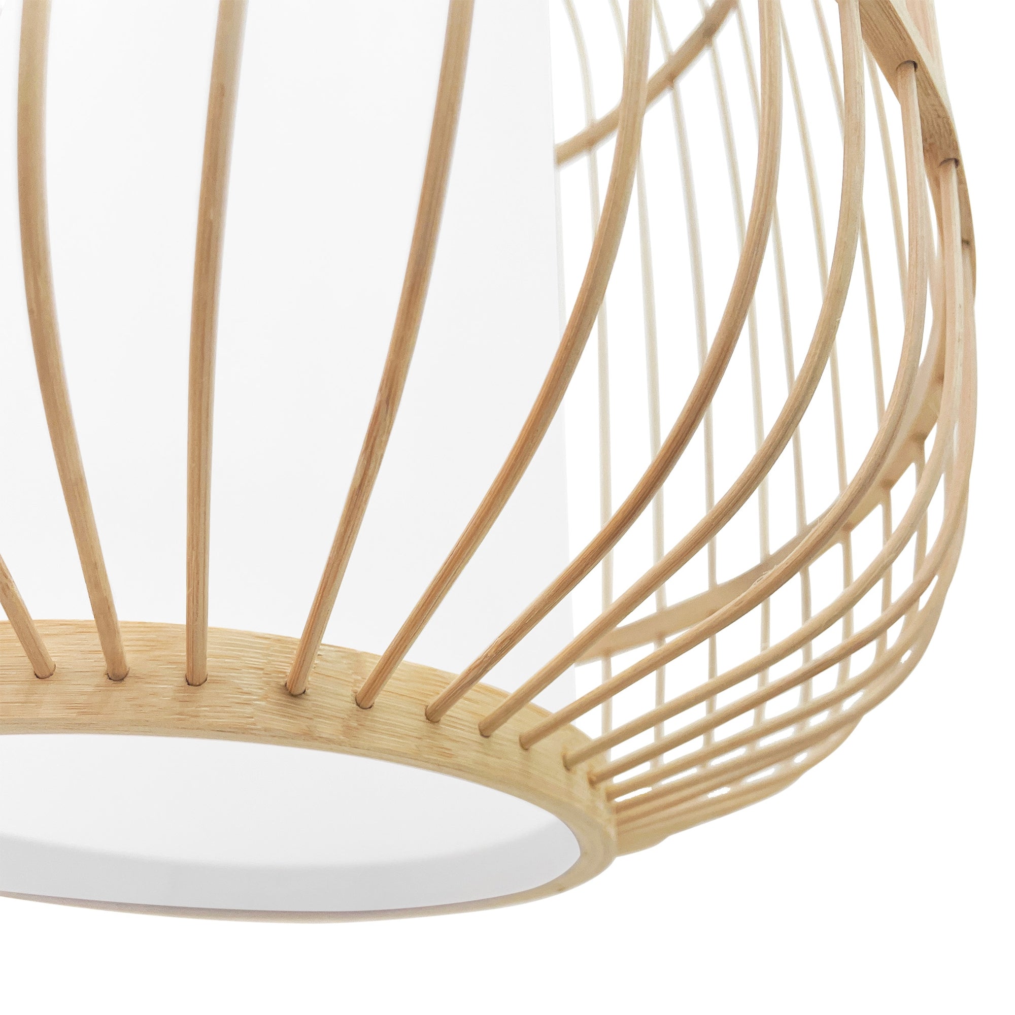 Lampa Wisząca Bambusowa APP1626-1CP  3
