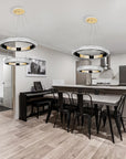 Lampa Wisząca Led G043-2cp Złota  3