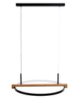 Lampa Led Wisząca Drewno App1530-cp  7