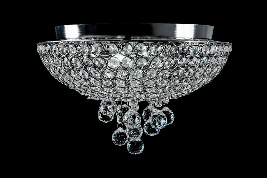 Kryształowa Lampa Sufitowa Plafon APP744-4C Cristal