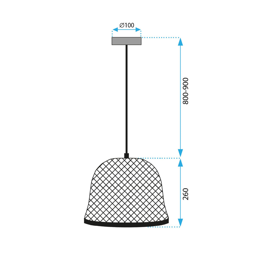 Lampa Wisząca Boho APP1336-1CP