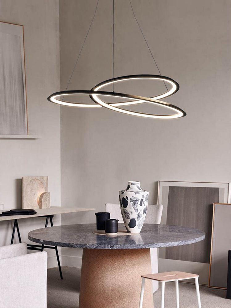 Lampa Wisząca APP1194-CP Czarna