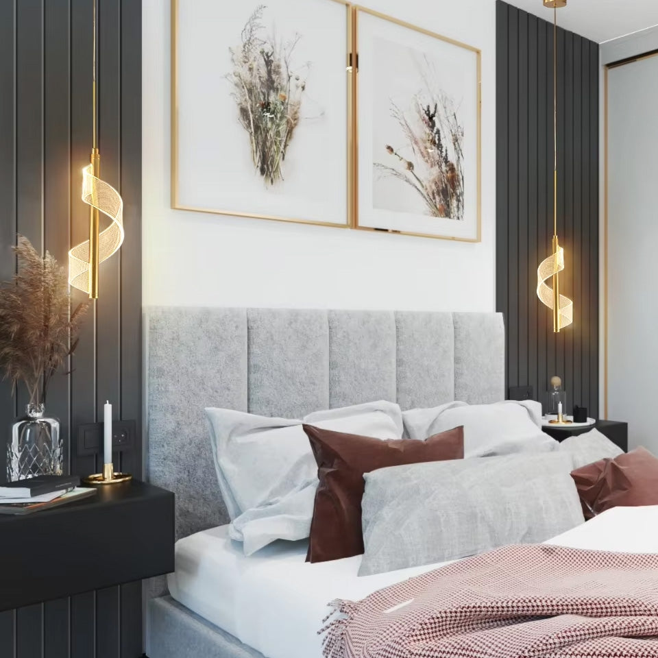 Lampa Sufitowa Wisząca Led App1550-cp Gold  6