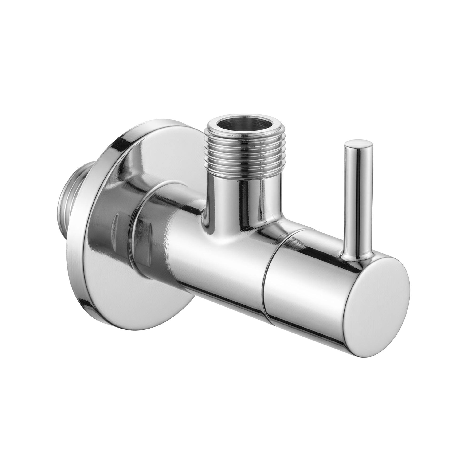Zawór kątowy 1/2" x 3/8" Chrom  1