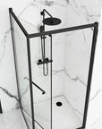 Kabina prysznicowa Rea Space In Black 80x100
