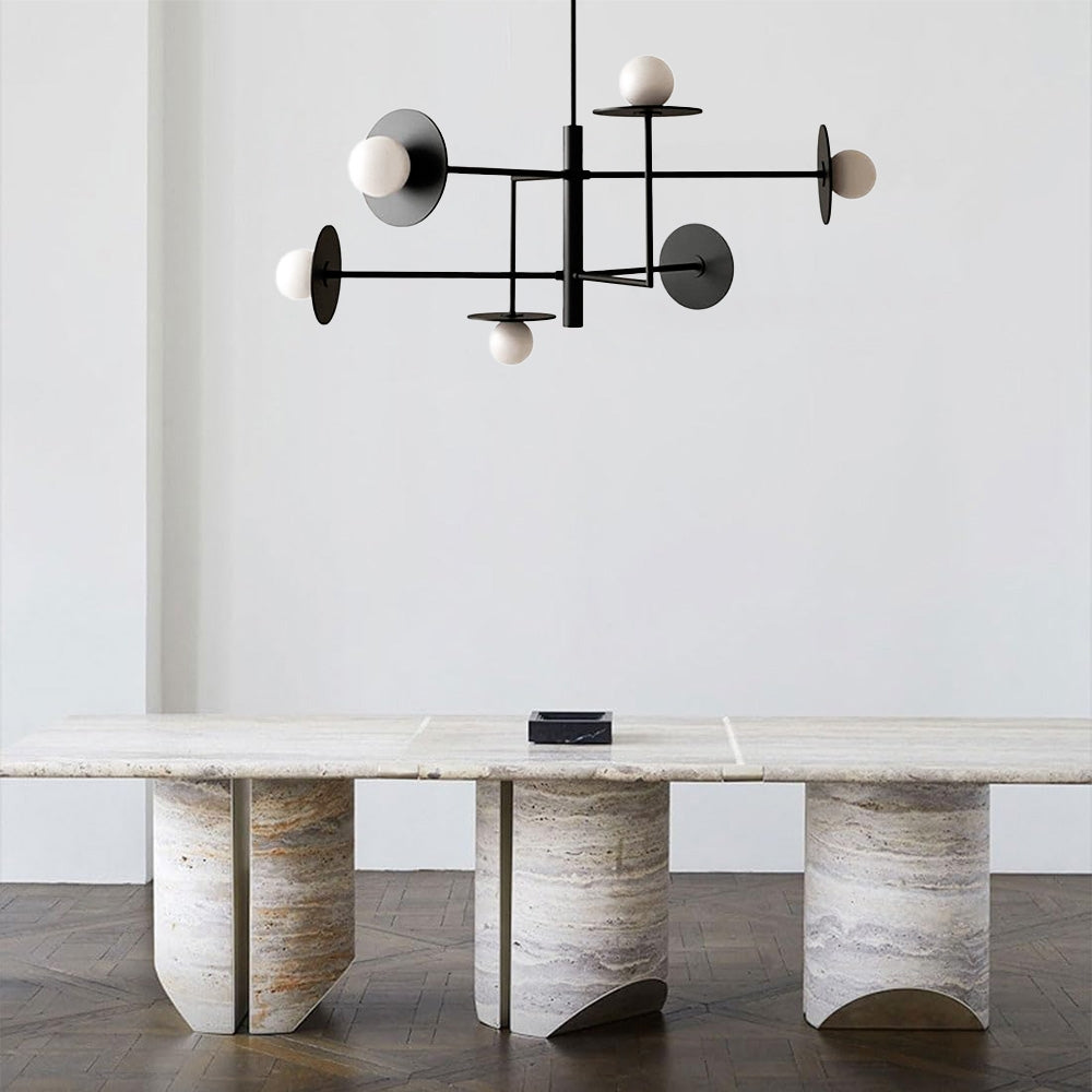 Lampa Wisząca APP1668-6CP Black  4