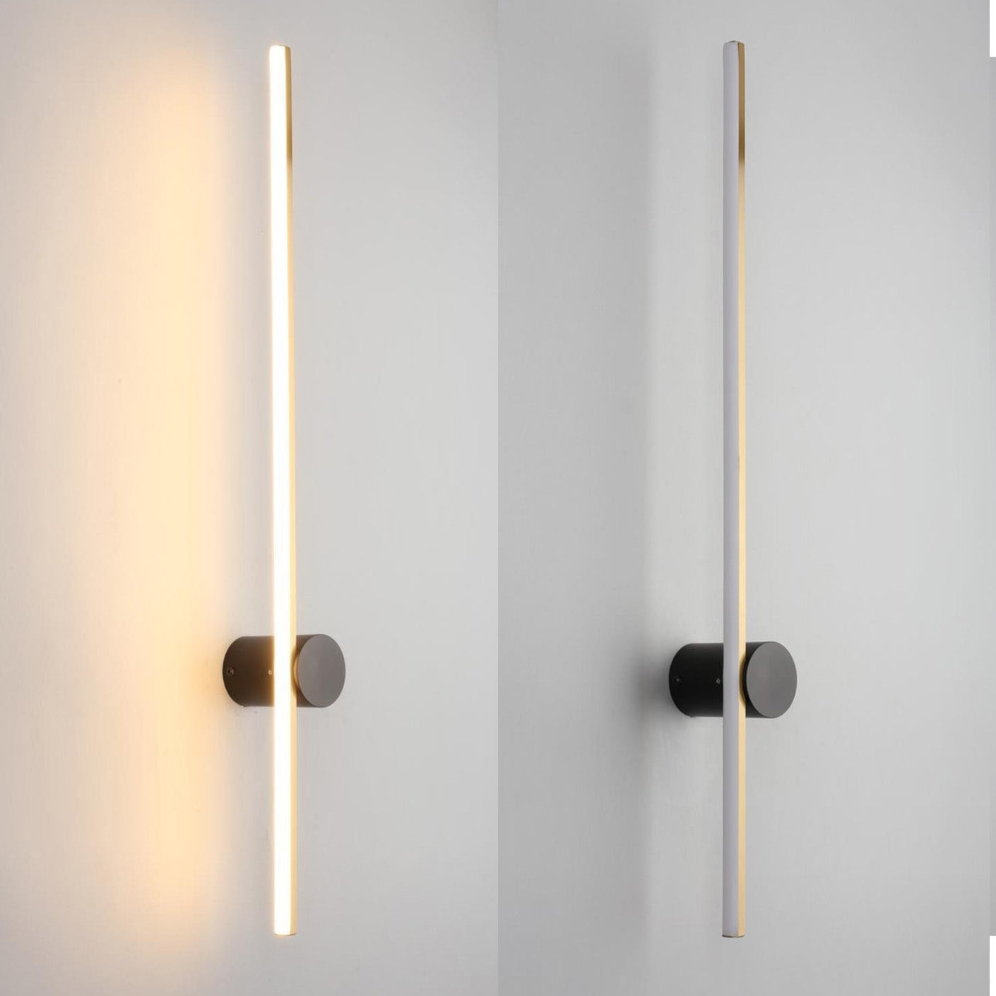 Kinkiet Ścienny Led Lhj062-w Czarno Złoty  3