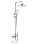 Zestaw Prysznicowy REA BLOOM BIAŁY CHROM WHITE CHROME