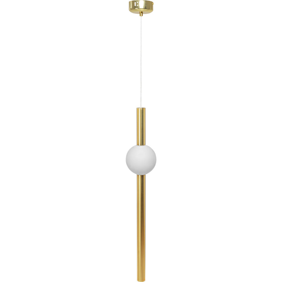 Lampa Sufitowa Wisząca Długa LED  APP475-CP Złota