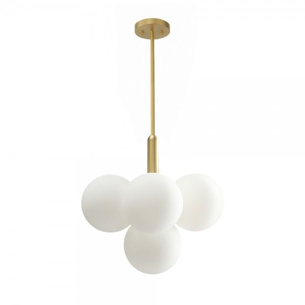 LAMPA SUFITOWA WISZĄCA ZŁOTA APP1574-5CP