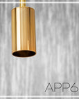 LAMPA SUFITOWA WISZĄCA APP610-1C Złota