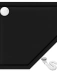 Kabina prysznicowa Rea DIAMOND 90x90 BLACK MAT