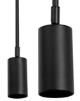 LAMPA SUFITOWA WISZĄCA APP609-1C Czarna