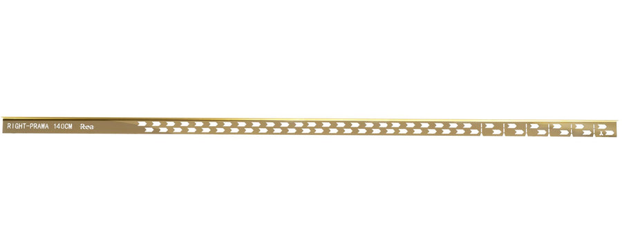 Listwa spadkowa brodzikowa 140cm Złota