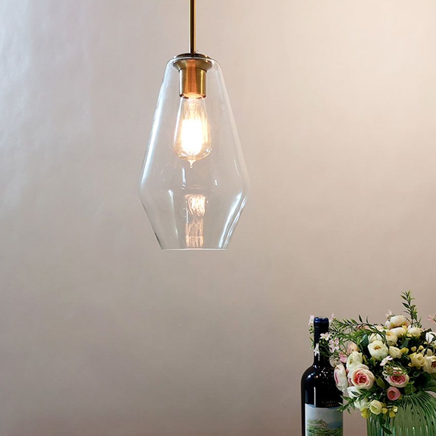 Lampa sufitowa szklana APP437-1CP APP438-1CP