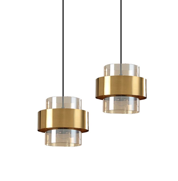 Lampa Wisząca APP1236-1CP Złota