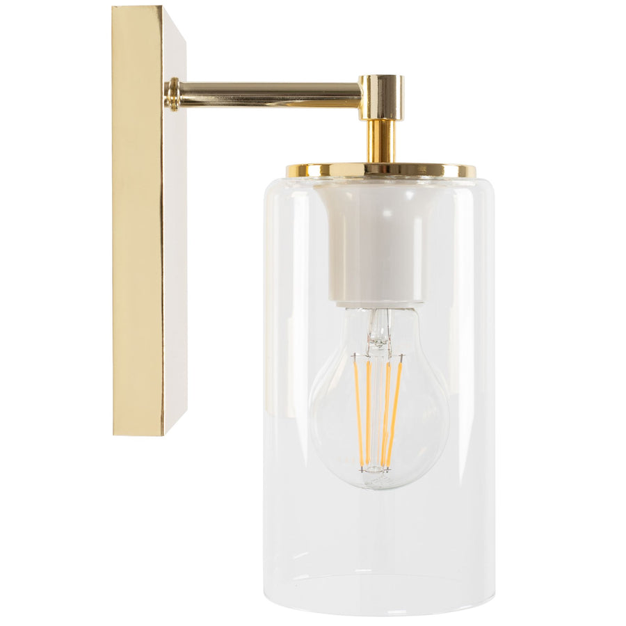 LAMPA ŚCIENNA KINKIET APP1224-1W  Złota