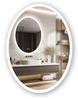 LUSTRO ŚCIENNE LED 60x80cm WWA  1
