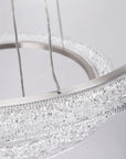 Lampa Sufitowa Wisząca Led Lhj045-cp2 Nikiel Szczotkowany  5