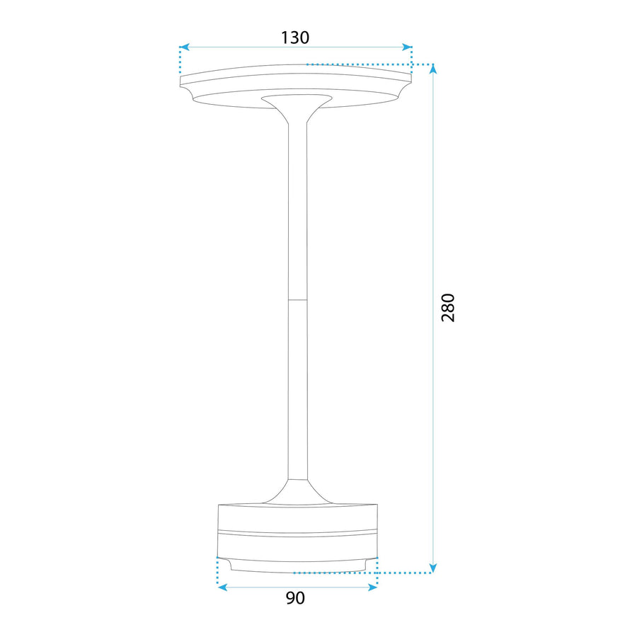 Lampka nocna APP1374-T miedziana