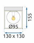 Lampa sufitowa plafon APP1166-1C Gold White