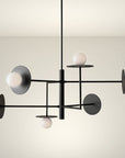 Lampa Wisząca APP1668-6CP Black  2