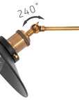 LAMPA PORTO KINKIET APP184-1W Czarna