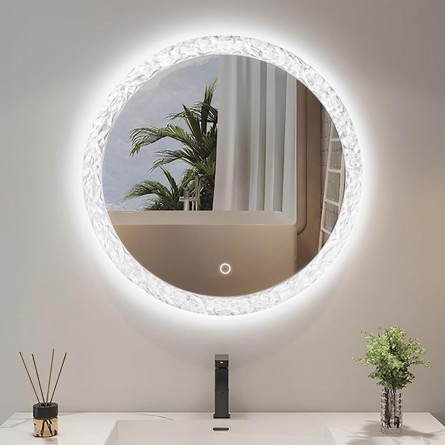 Lustro Ścienne Led 60cm Yh-3562  2