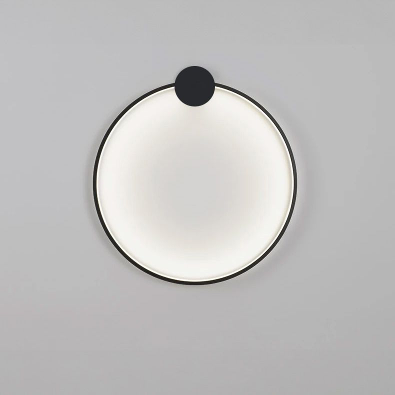 LAMPA ŚCIENNA KINKIET LED APP1386-CW BLACK 40cm