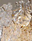 LAMPA KRYSZTAŁOWA WISZĄCA APP1198-4CP ZŁOTA