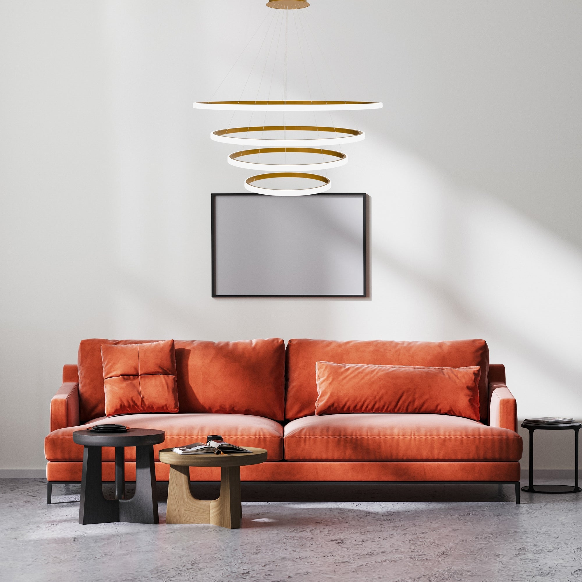 Lampa Wisząca Lhj010-cp4 Brush Gold  7