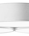 Lampa Plafon APP879-C Triple 3x40cm Biała