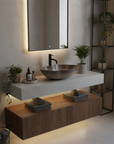 Umywalka nablatowa Rea Pearl Ombre  8
