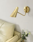 LAMPA ŚCIENNA KINKIET APP1138-1W GOLD