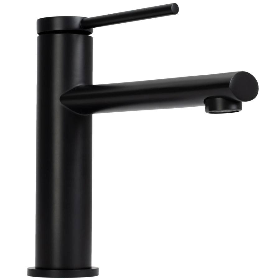 Bateria Umywalkowa REA OVAL Czarna Niska