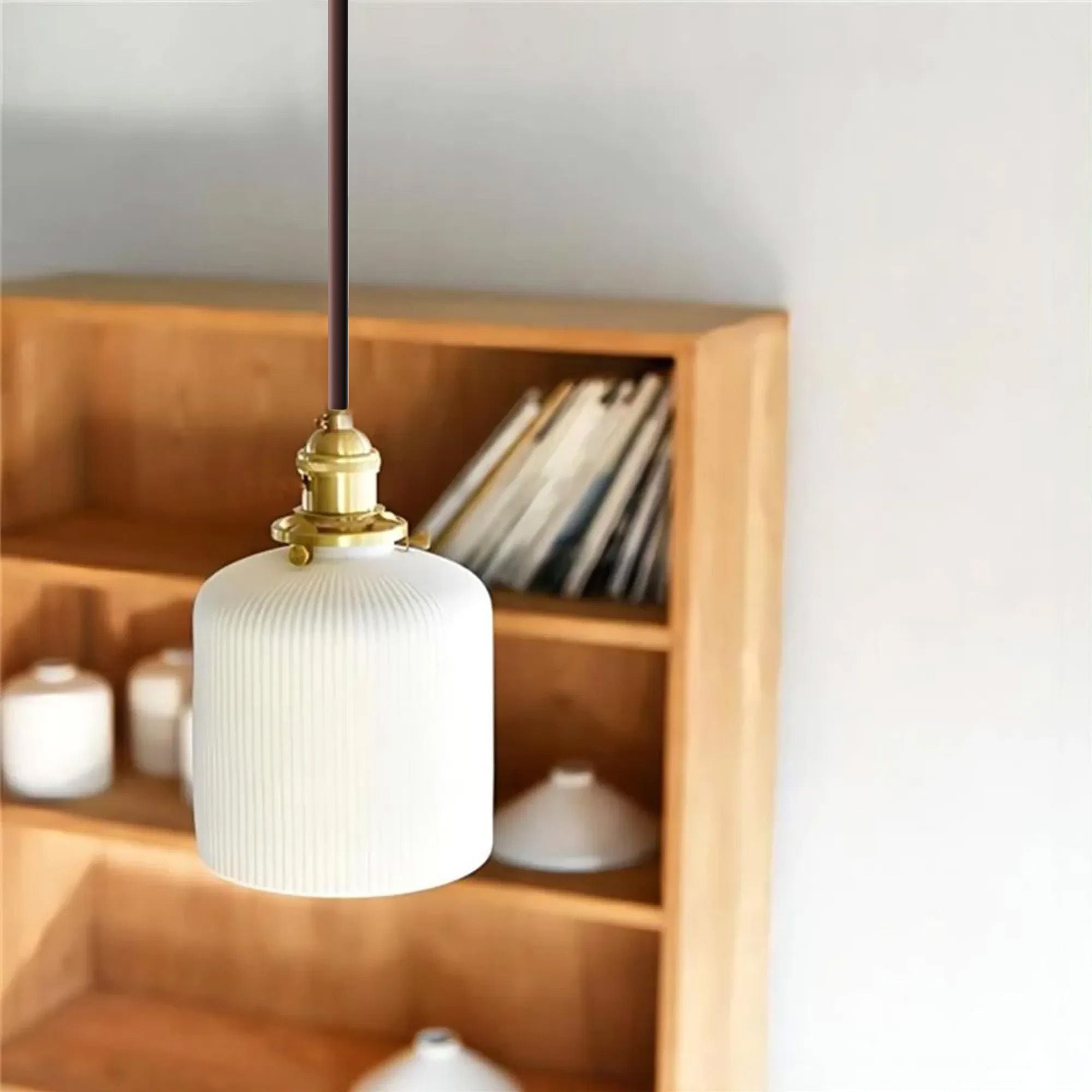 Lampa Wisząca APP1173 Biała