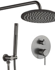 Zestaw natryskowy podtynkowy Rea Lungo Grip Tytan + BOX  1
