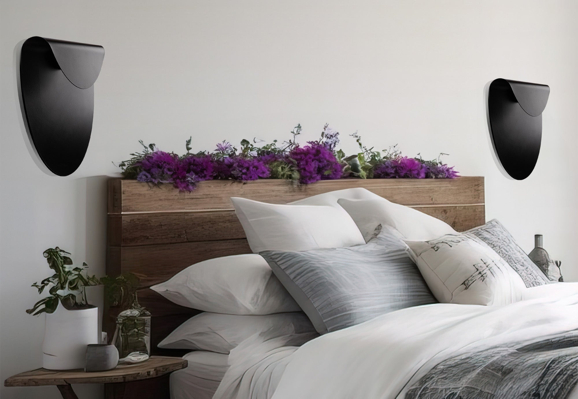 LAMPA ŚCIENNA KINKIET APP1429-W CZARNA  9