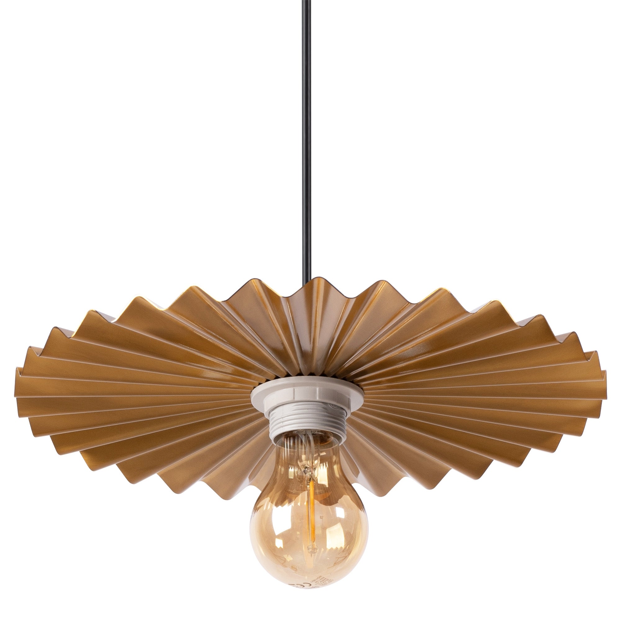 LAMPA ŚCIENNA KINKIET APP1356-1W Stare Złoto 30 cm  7