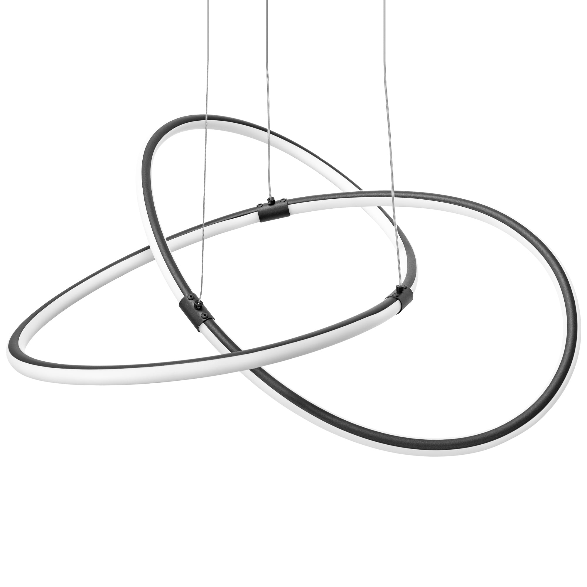 Lampa Wisząca APP1193-CP Czarna  5