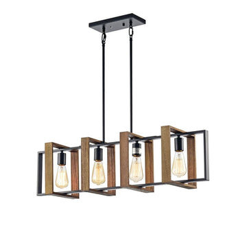 LAMPA WISZĄCA GEOMETRYCZNA APP1583-4CP