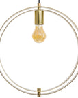 LAMPA SUFITOWA WISZĄCA GLAMOUR APP961-1CP Złota  7