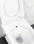 Misa WC podwieszana REA Carlo Lux Rimless z funkcją bidetu  5