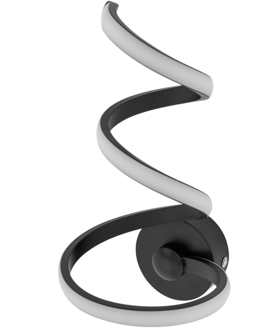 LAMPA ŚCIENNA KINKIET LED SPRING UP APP829-W Czarny MATT