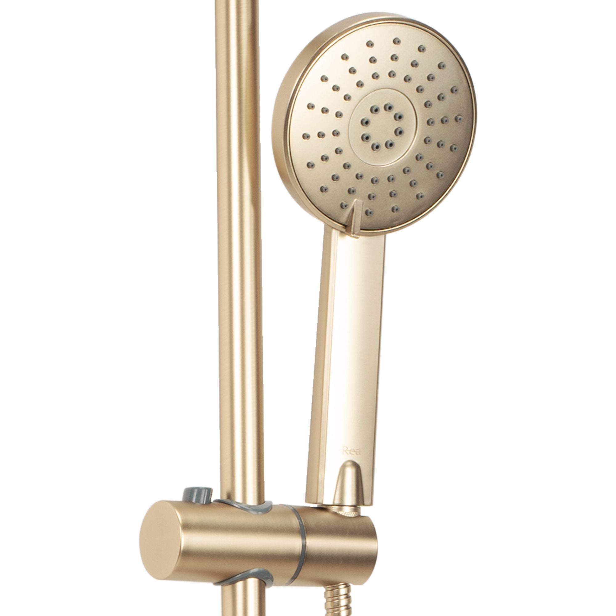 Zestaw Prysznicowy Rea Luis Złoty Szczotkowany