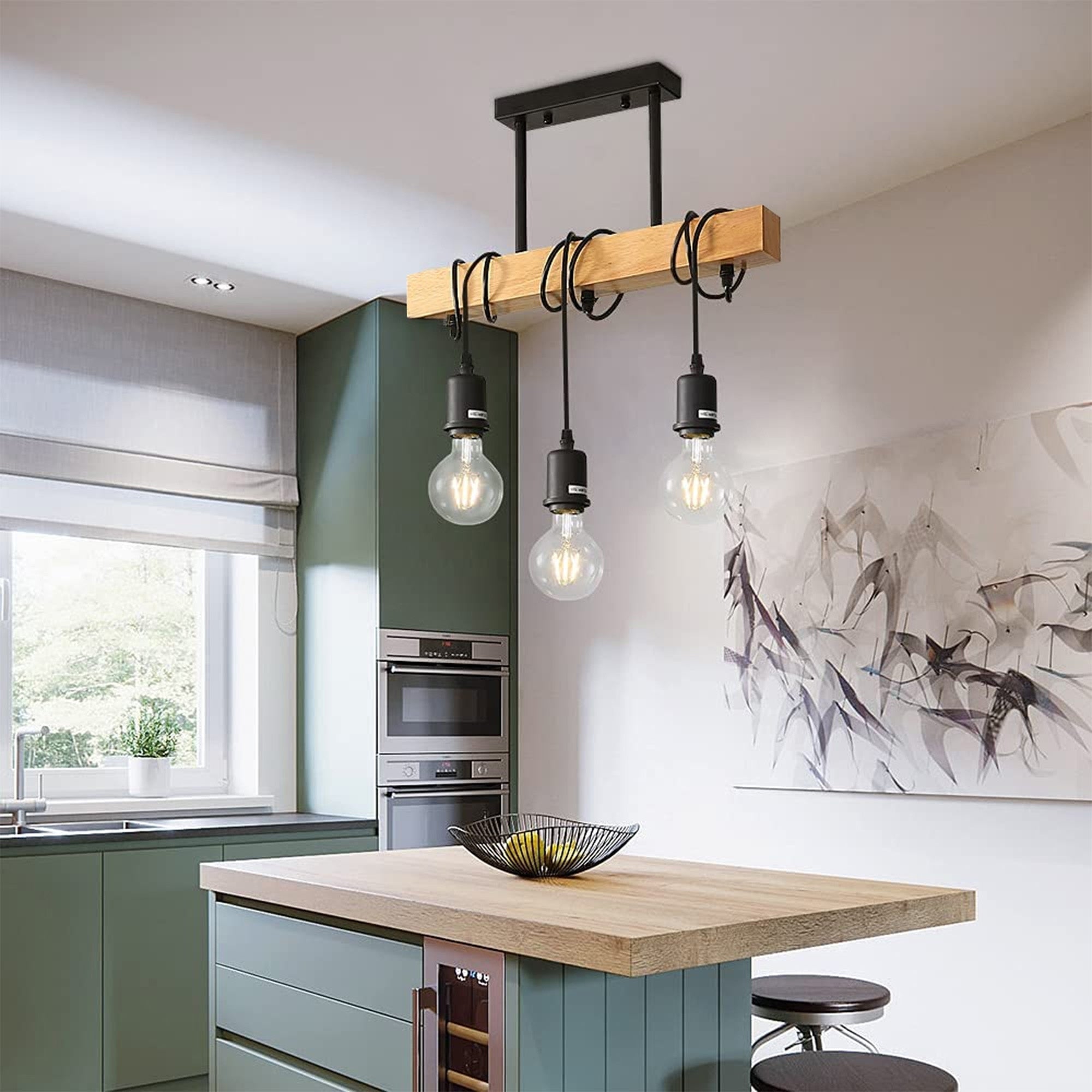 Lampa Sufitowa Wisząca Boho Line APP973-3CP  4