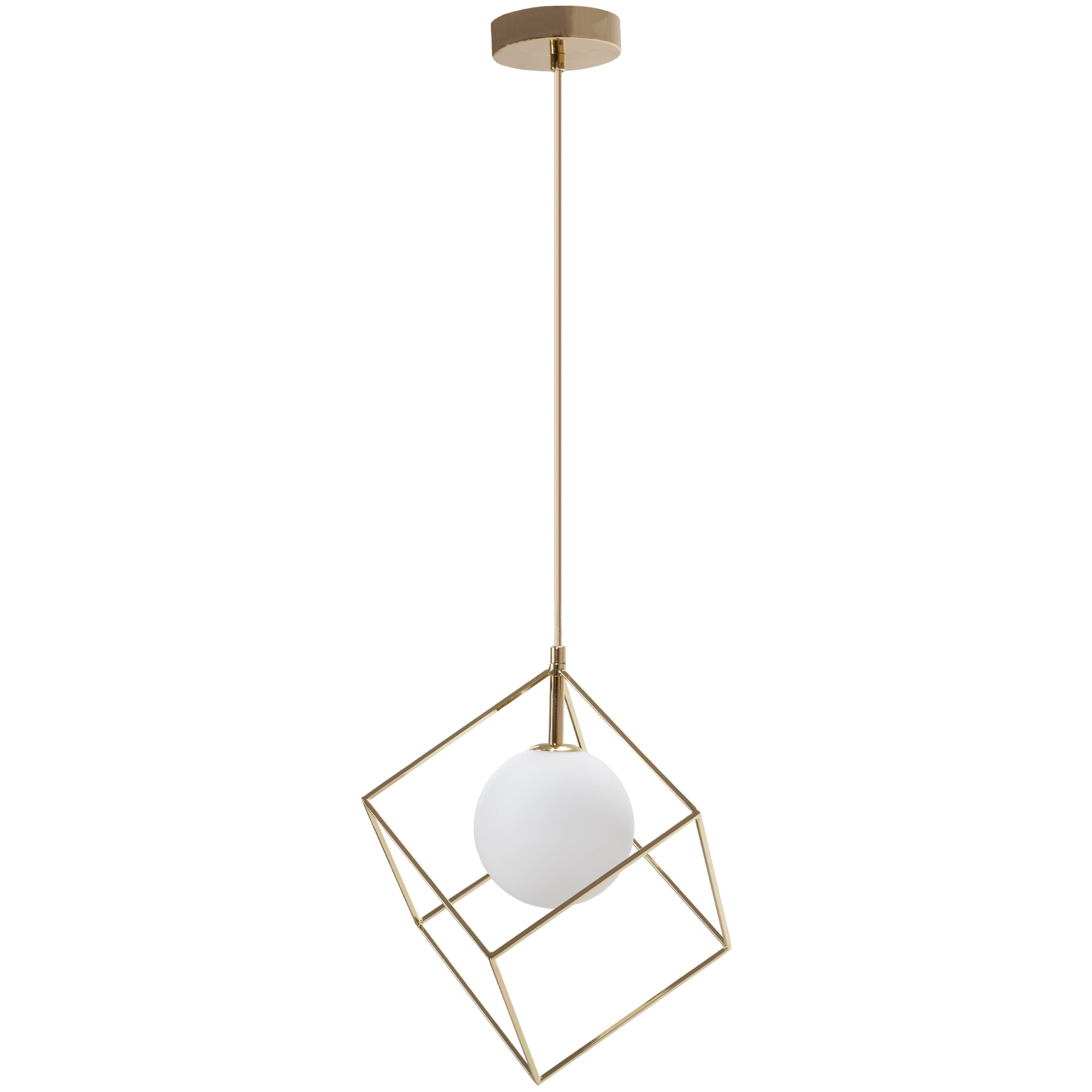 Lampa Wisząca APP1210-1CP Złota  5