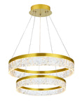 Lampa Wisząca Led Lhj049-cp2 Złota  1