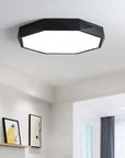 Lampa Plafon Diamond APP862-C 40 cm Czarna