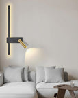 LAMPA ŚCIENNA KINKIET APP1439-W BLACK GOLD